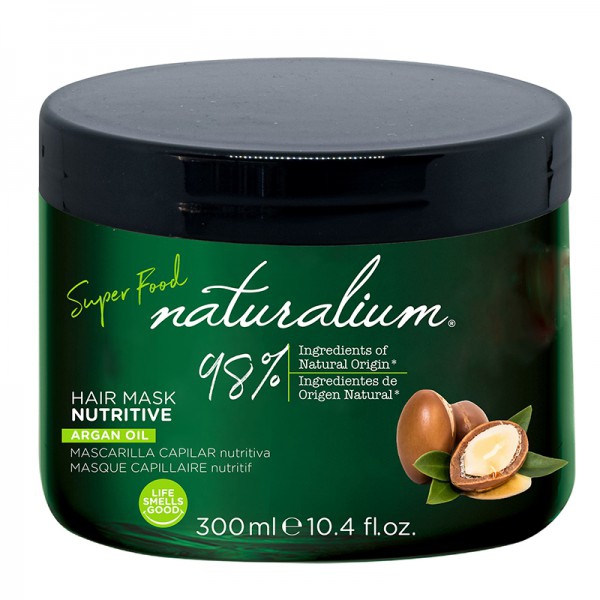 Haarmaske mit Naturalium Superfood Arganextrakt (300 ml): Macht Ihr Haar weich und spendet gleichzeitig Feuchtigkeit